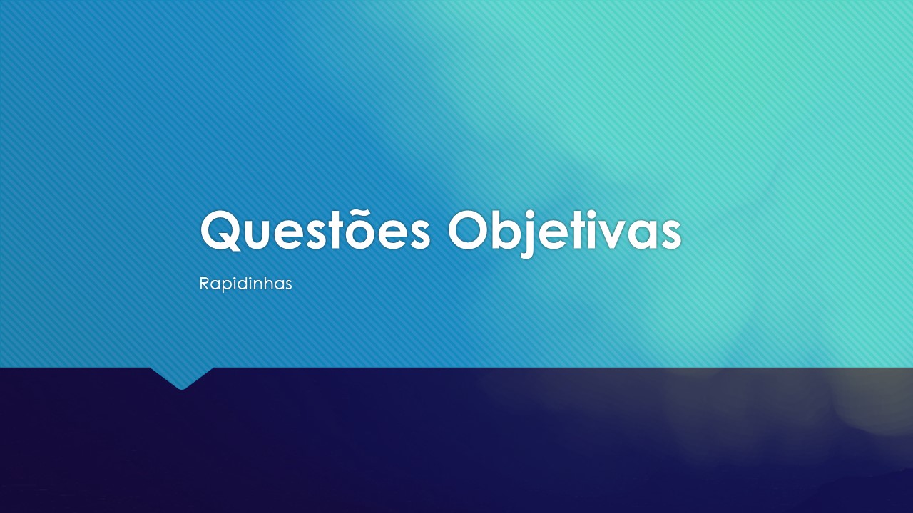 Processo Civil Questões Objetivas - Estação das Leis